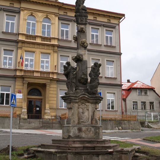 Maria column in Semily