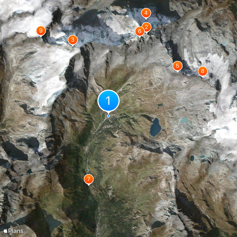 Breuil-Cervinia Carte