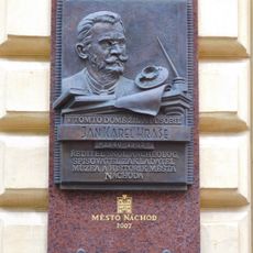 Jan Karel Hraše memorial plaque