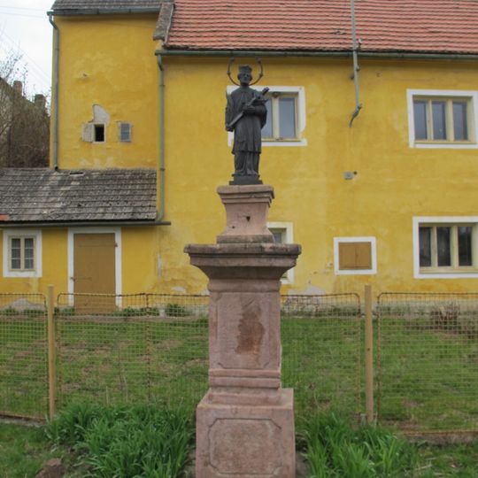Socha svatého Jana Nepomuckého v Nečemicích