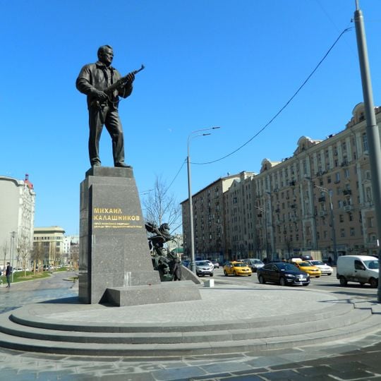 Monument to Mikhail Kalashnikov