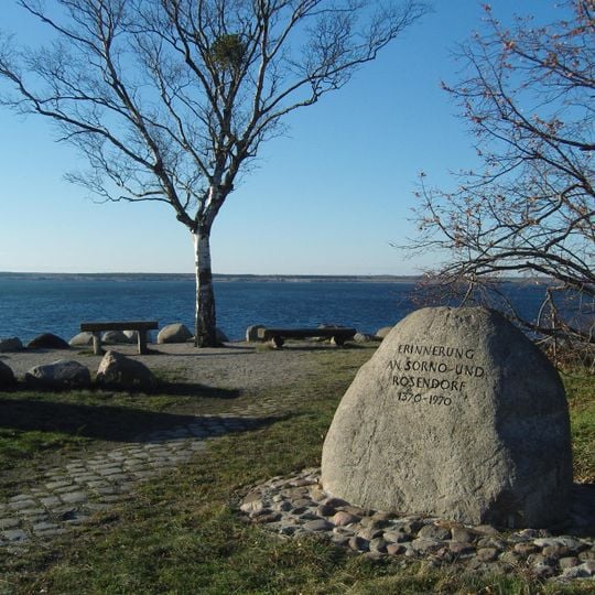 Gedenkstein für Sorno und Rosendorf
