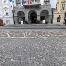 Baldosa, obra de arte