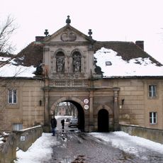Gate building of the Lubiąż Abbey