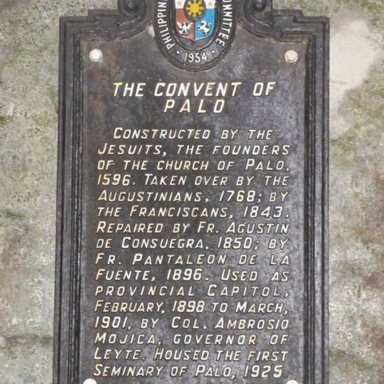 The Convent of Palo historical marker