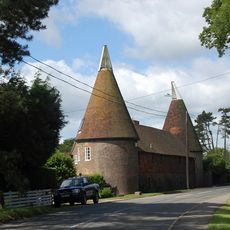 Oasthouses And Barn At Watland To The North East Of The House