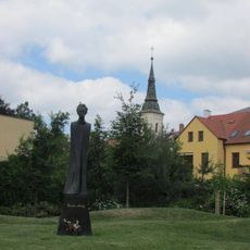 Statue of Gustav Mahler in Jihlava