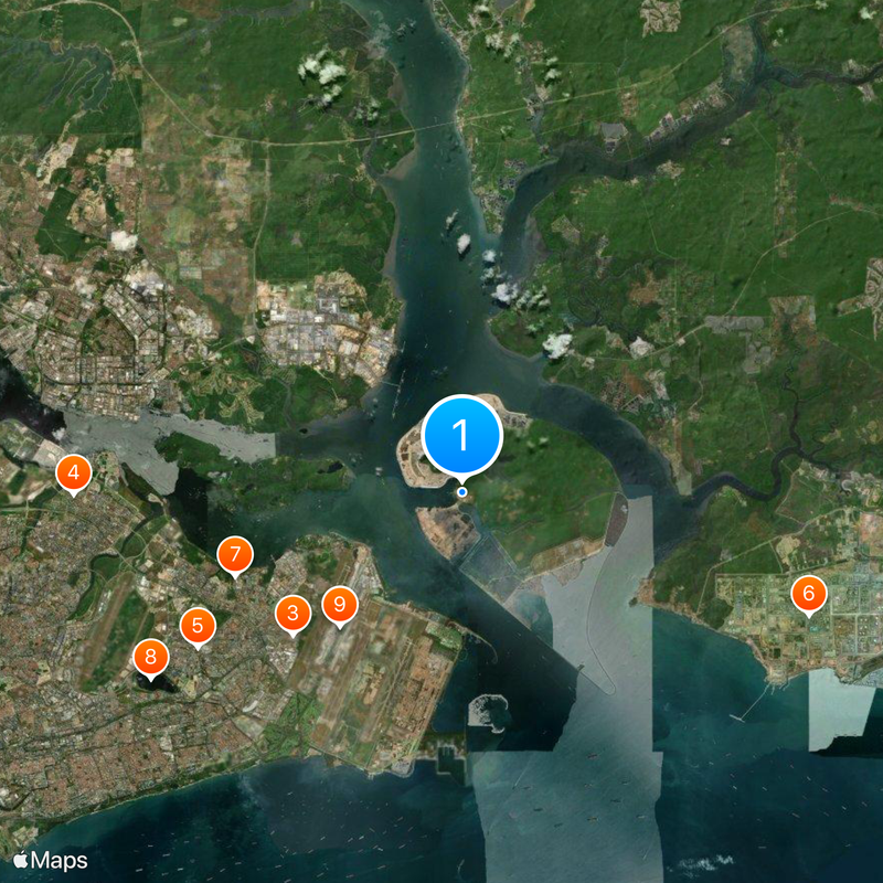 Basic Military Training Centre Map