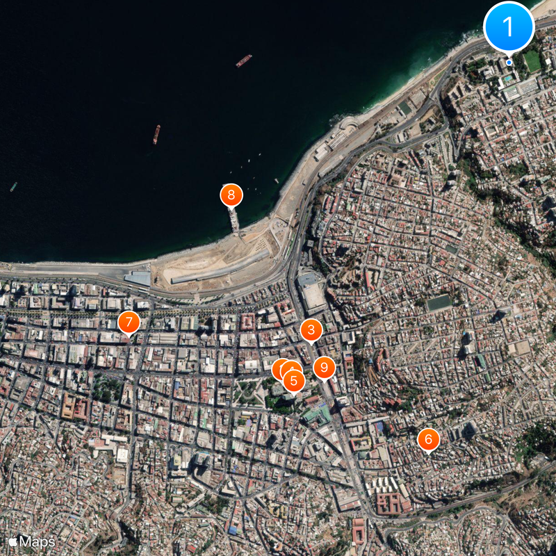 Federico Santa María Technical University Map