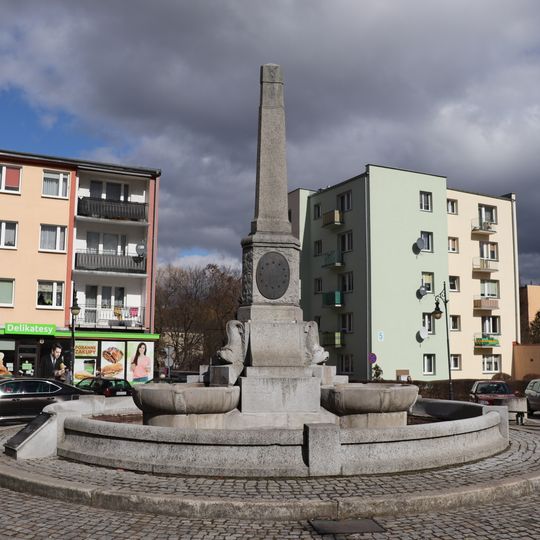 European Unity monument in Ostróda
