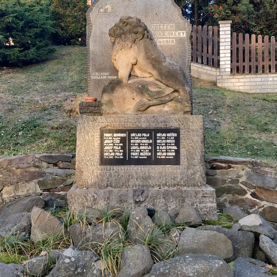 World War I memorial in Jarov