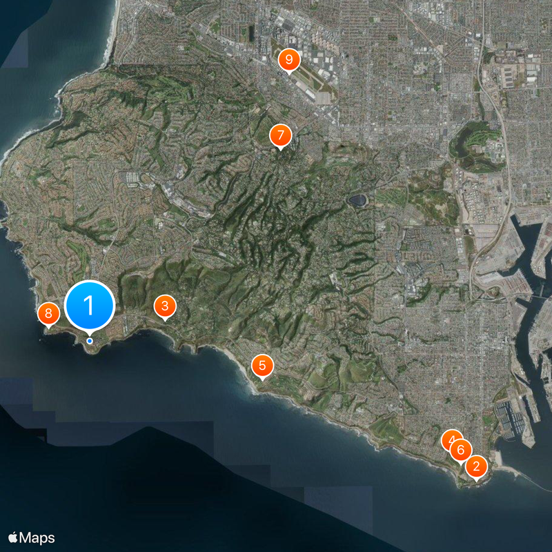 Marineland of the Pacific Map
