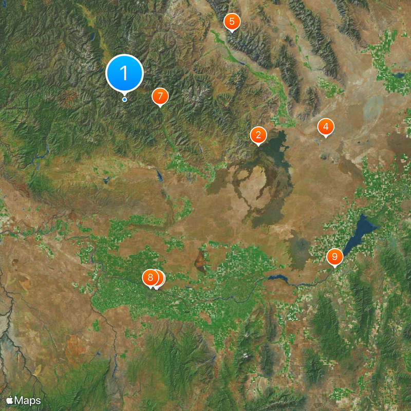 Sawtooth National Forest Map