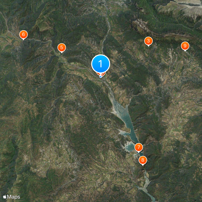 Aínsa Map