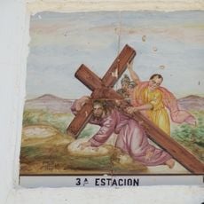 Ninth Station of the Via Crucis of Palmera