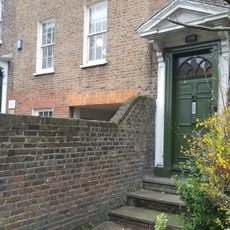 Railings and wall at Nos. 17 and 19, Old Ford Road
