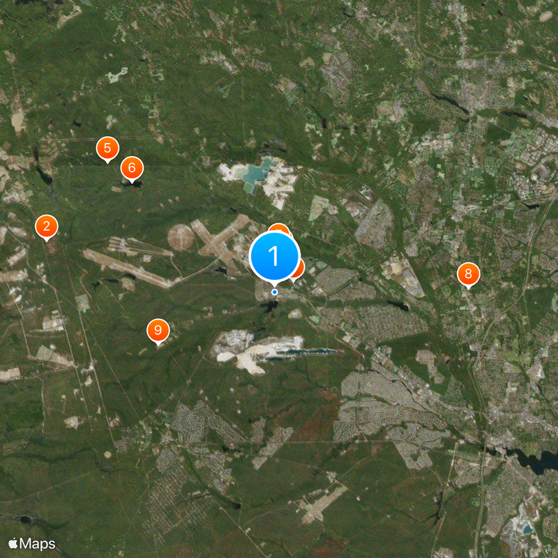 Lakehurst Map
