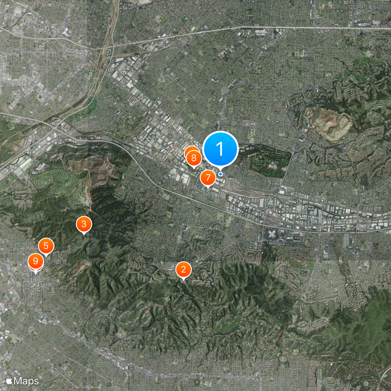 City of Industry Map