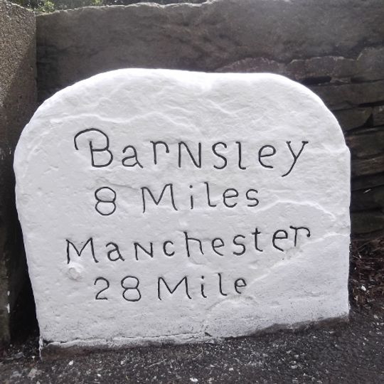 Milestone Opposite Junction With Towngate