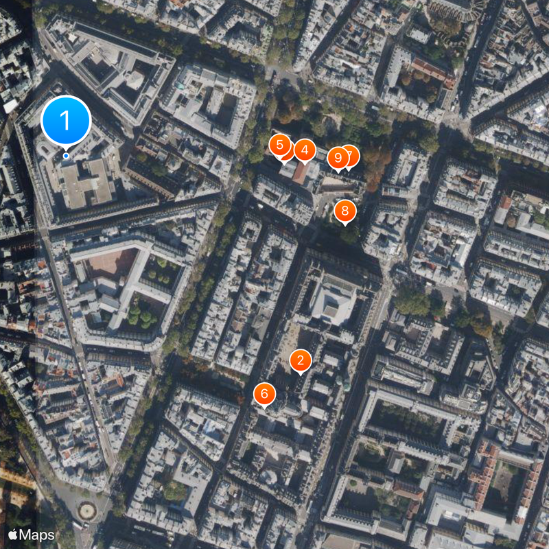 Sorbonne University Map