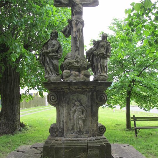 Calvary in Březno