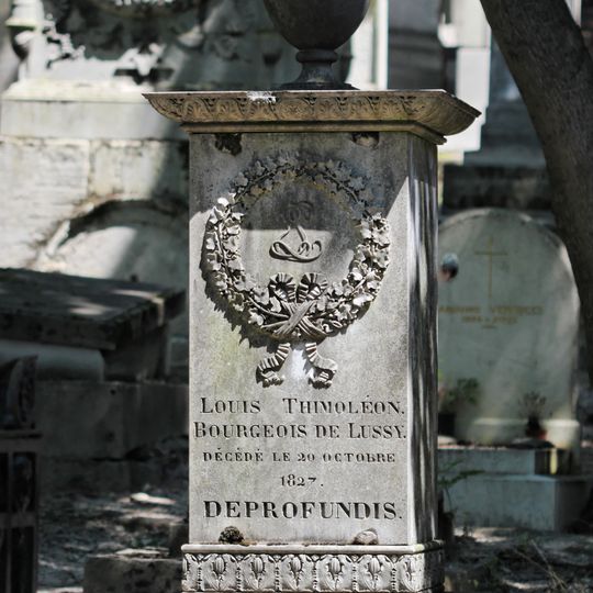 Grave of Bourgeois de Lussy
