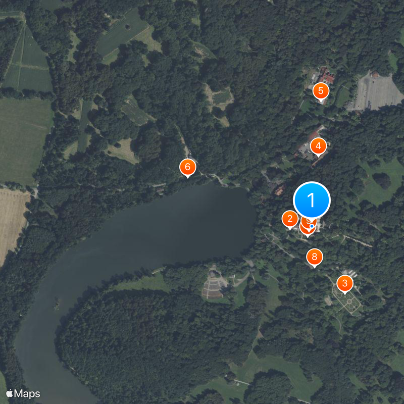 Konopiště Castle Map