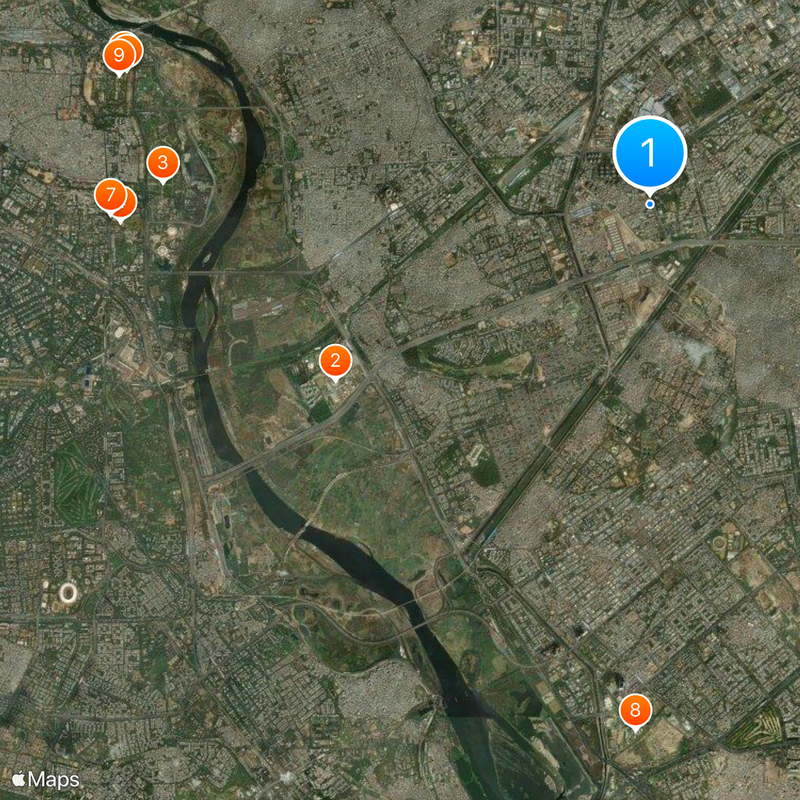 Radisson Blu Kaushambi Delhi NCR Map