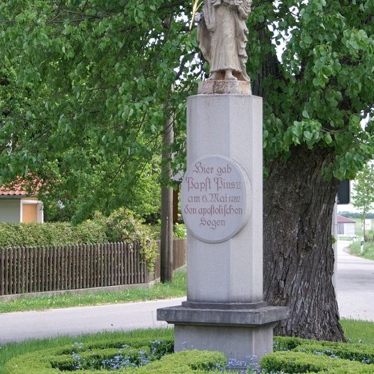 Denkmal zur Erinnerung an die Durchreise Papst Pius VI 1782