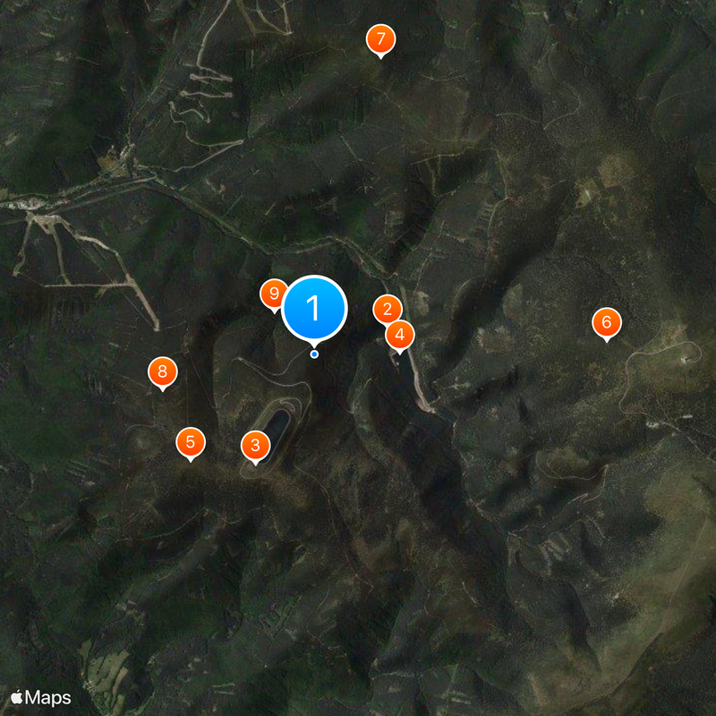 Hrubý Jeseník Map