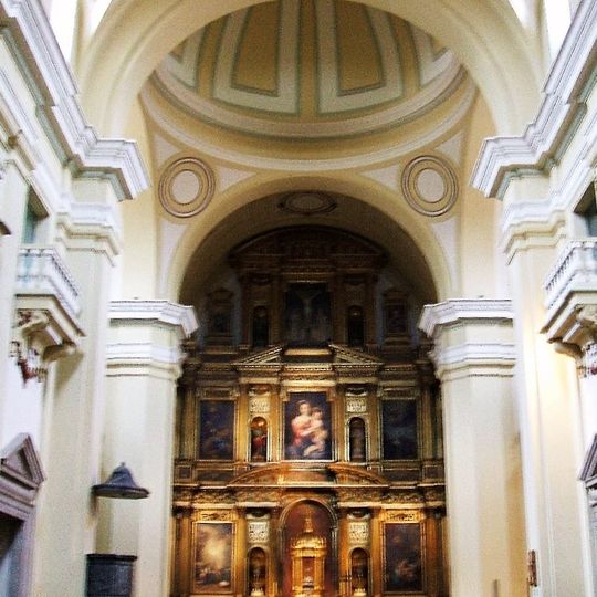 Interior de la Iglesia de Santa María, Alcalá de Henares