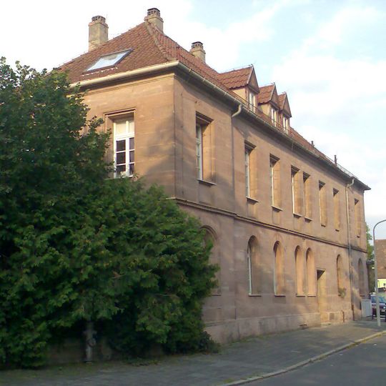 Ehemaliger Südflügel des ehemaligen Loeffelholz’schen Herrensitzes, jetzt Wohnhaus