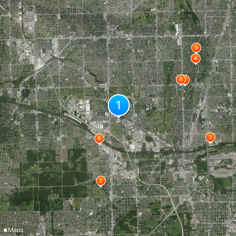 Alsip Map