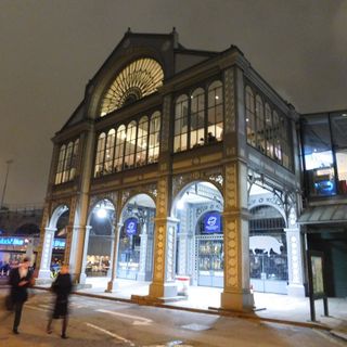 Resited Floral Hall Portico At Borough Market