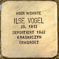 Stolperstein dedicated to Ilse Vogel