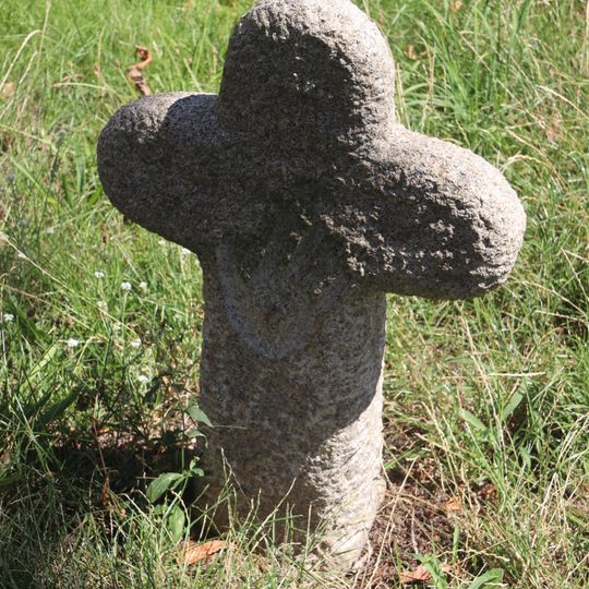 Kříž II. zastavení křížové cesty v Modřanech