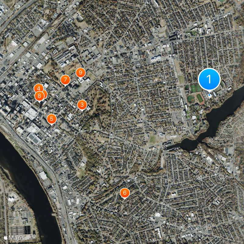 Springfield College Map