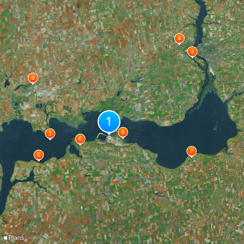 Zaporizhzhia Nuclear Power Plant Map