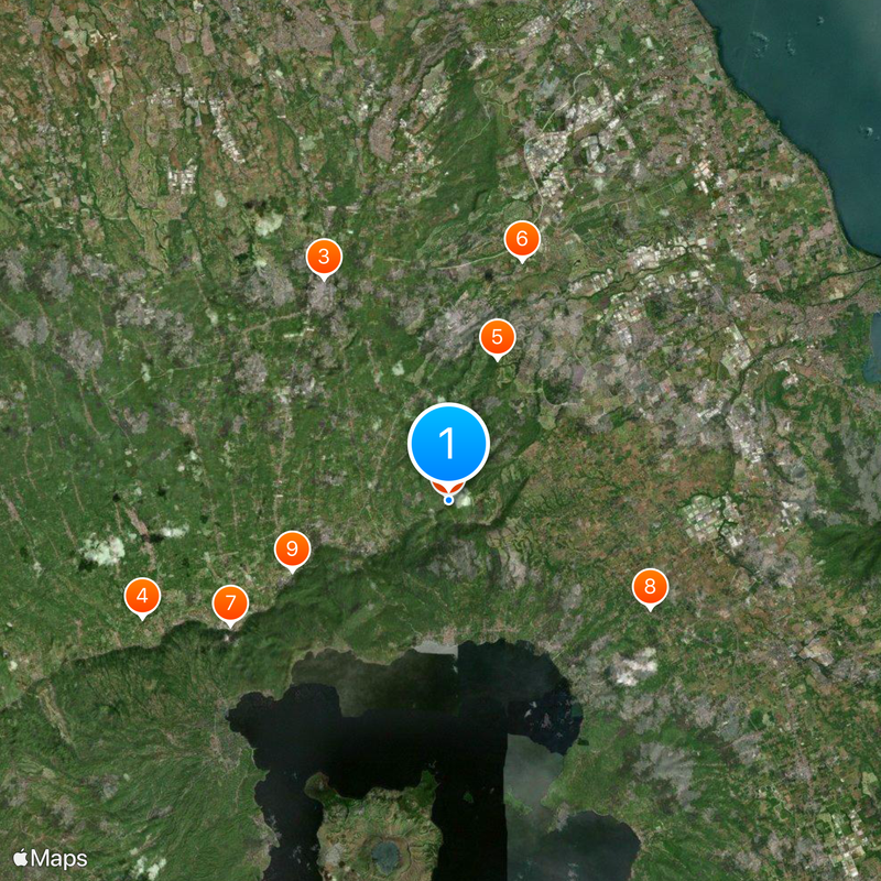 People's Park in the Sky Map