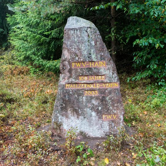 Ritterstein 307 "PWV-Hain"