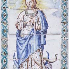 Ceramic panel of the Immaculate