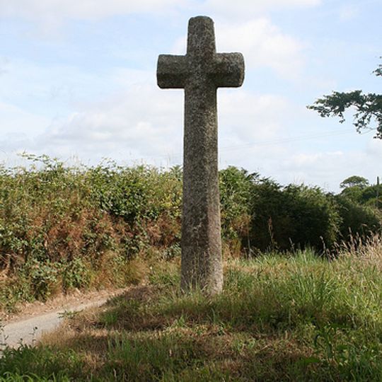 Wayside cross known as Eastacott Cross or the Stonen Hammer