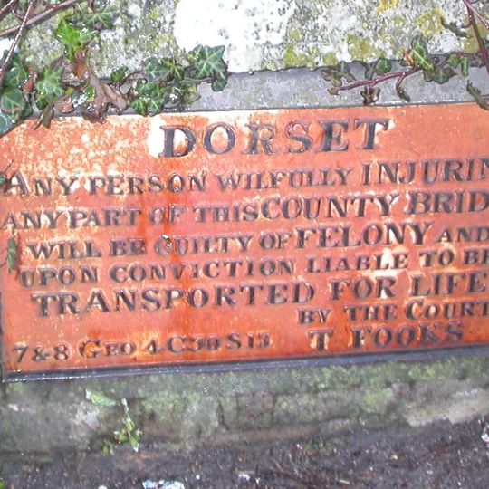 Bridge Over River Frome On Charminster Road 75 Yards North Of Junction With A37