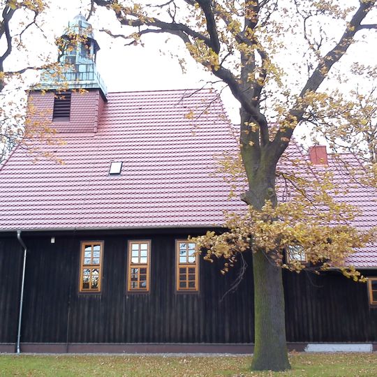 Zbór ewangelicki, ob. kościół rzym.-kat. Matki Boskiej Królowej Korony Polskiej