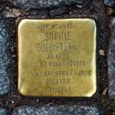 Stolperstein en memoria de Sophie Goldstein