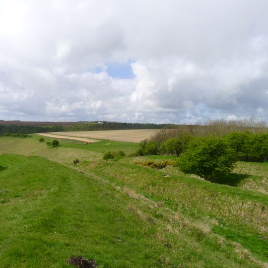 Sections of single and multiple linear boundary dykes on Huggate Pasture and Frendal Dale