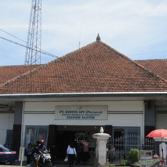 Klaten railway station