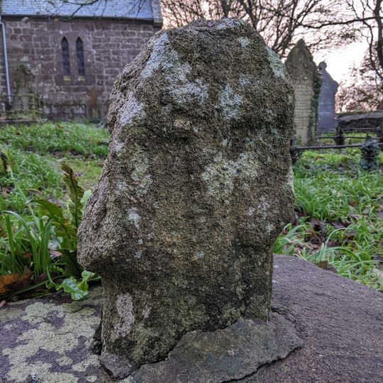 Wayside cross immediately north east of St John the Baptist's Church