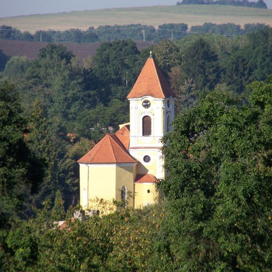Church of Saints Simon and Jude in Bystřice