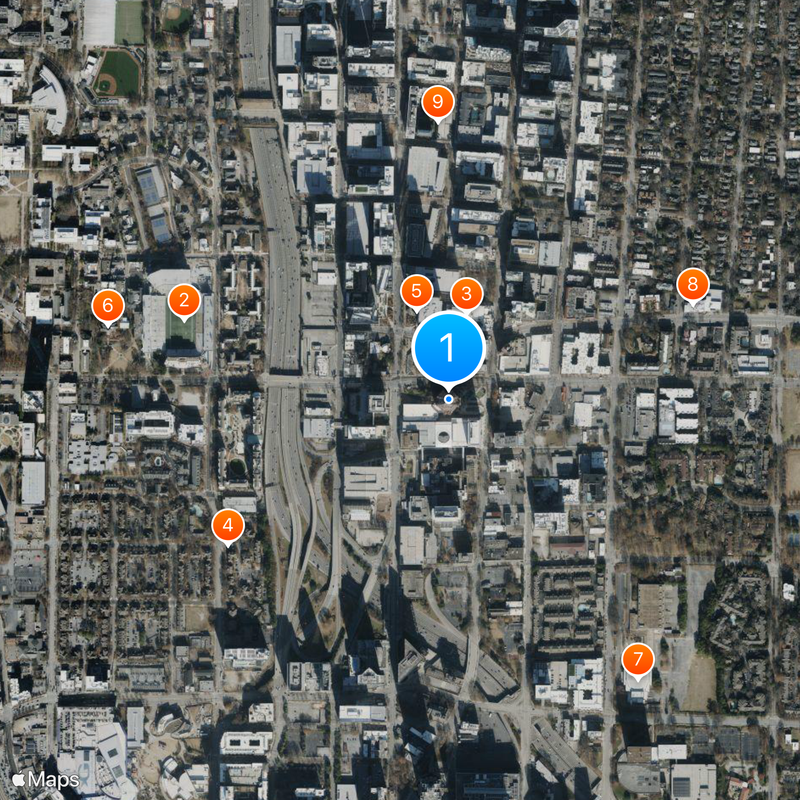 Bank of America Plaza Carte